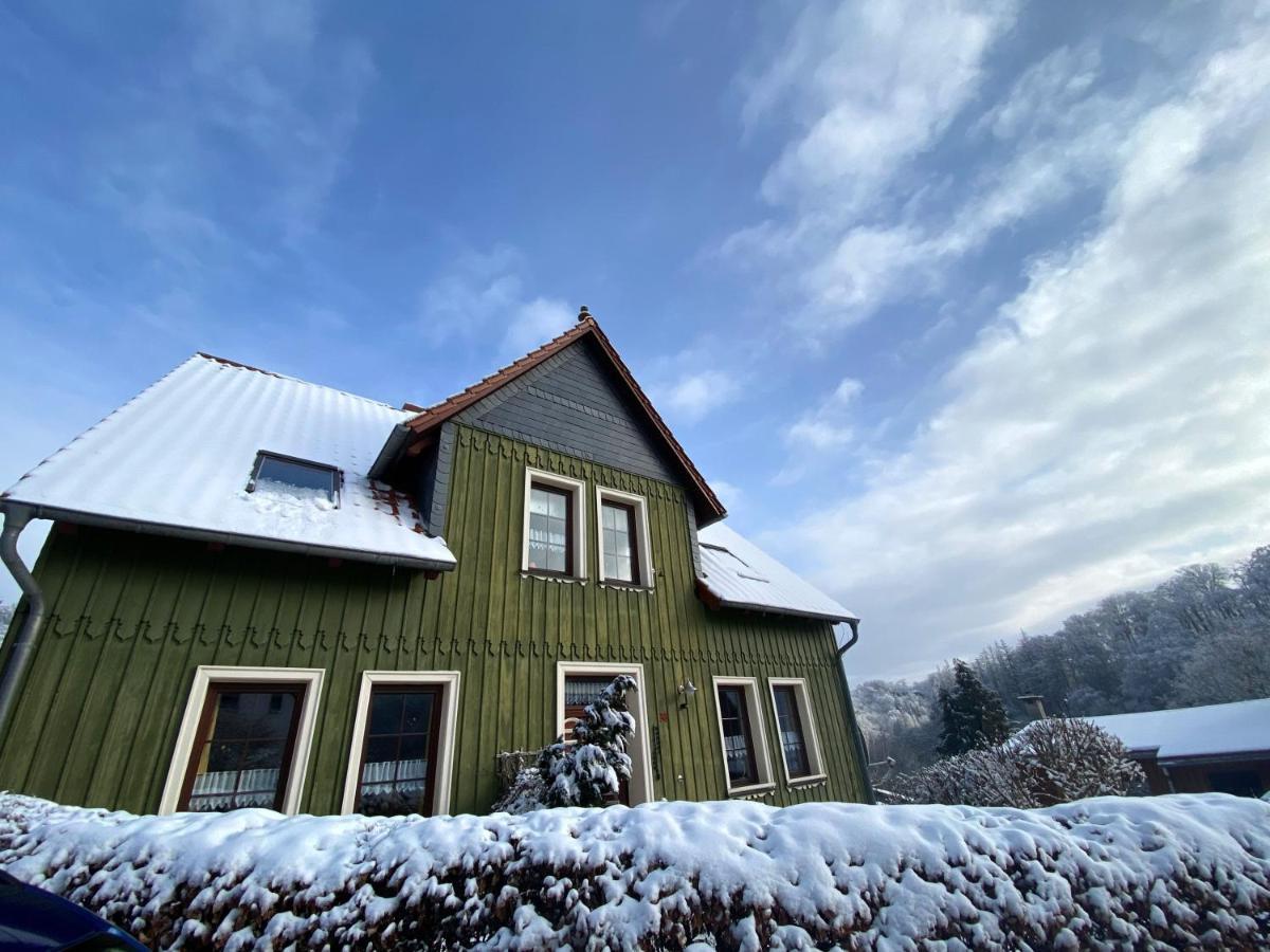 Das Gruene Haus Am Hexenstieg Rubeland Esterno foto